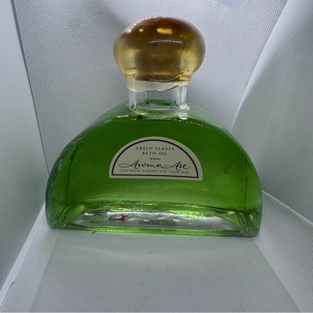 Aroma Art Green Leaves Bath Gel Made in USA 20 oz